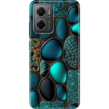 Egstech Xiaomi Redmi Note 11E Kılıf Desenli Design Silikon Marble