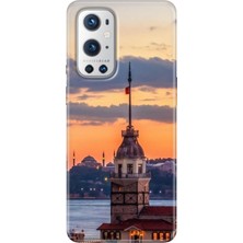 Egstech Oneplus 9 Pro Kılıf Desenli Design Silikon Kız Kulesi