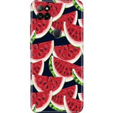 Egstech Casper Via E30 Kılıf Renkli Temalı Via E30 Silikon Karpuz