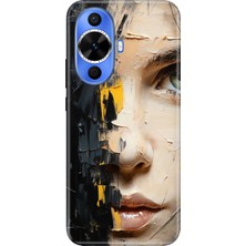 Egstech Huawei Nova 12S Kılıf Desenli Kapak Renkli Tpu Uv Beauty