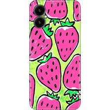 Egstech Omix X3 Kılıf Renkli Temalı Silikon Çilek