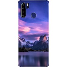 Egstech Reeder P13 Blue Max Kılıf Desenli Kapak Baskı Uv Kuzey
