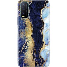 Egstech Vivo Y20 Y20S Y11S Uyumlu Kapak Kılıf Desenli Kapak Renkli Tpu Uv Hillmermer