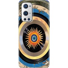 Egstech Oneplus 9 Pro Kılıf Desenli Design Silikon Nazar