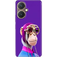 Egstech Vivo Y27 Kılıf Desenli Kapak Renkli Tpu Uv Monkey