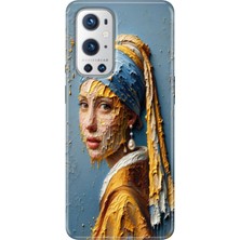 Egstech Oneplus 9 Pro Kılıf Desenli Design Silikon Inciküpeli
