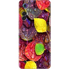 Egstech Tcl 30+ (Plus) Kılıf Silikon Renkli Resimli Arka Kapak Sonbahar