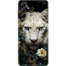 Egstech Samsung Galaxy M14 Uyumlu Kapak Kılıf Tasarım Esnek Silikon Aslan