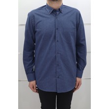 Cliente Fistan Store Erkek Düz Klasik Kesim Rahat Kalıp Tek Cepli Kışlık Kaşmir Gömlek