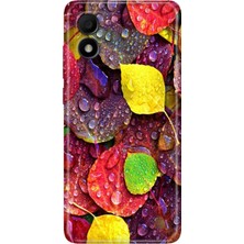 Egstech Tcl 303 Kılıf Silikon Renkli Phone Case Sonbahar