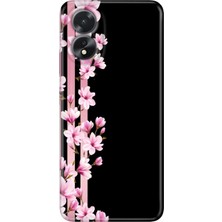 Egstech Oppo A38 Kılıf (CPH2579) Uyumlu Silikon Desenli Kalıplı Kapak Natural