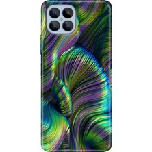 Egstech Omix X600 Kılıf Renkli Esnek Silikon Holographic