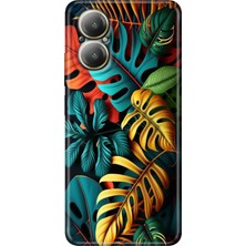 Egstech Realme 12 Lite Kılıf Renkli Rubber Baskılı Silikon Renkli Orman