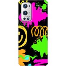 Egstech Oneplus 9 Pro Kılıf Desenli Design Silikon Smile