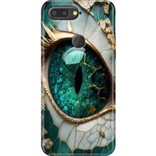 Egstech General Mobile Gm 9 Pro Kılıf Desenli Esnek Silikon Kapak Uv Tanrıça Gözü