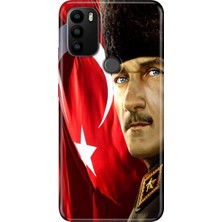 Egstech General Mobile Gm 21 Plus Kılıf Baskılı Silikon Kapak Mustafa Kemal