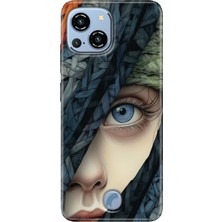 Egstech Reeder S23 Pro Max Kılıf Desenli Kapak Baskı Uv Siluet