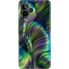 Egstech General Mobile Gm 24 Pro Kılıf Desenli Esnek Silikon Temalı Holographic