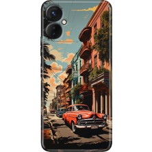 Egstech Tecno Spark 9 Pro Kılıf Renkli Temalı SPARK9PRO Silikon Küba
