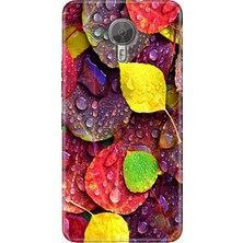 Egstech General Mobile Gm 5 Plus Kılıf Desenli Trend Silikon Sonbahar