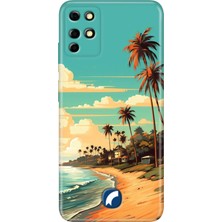 Egstech Reeder S19 Max Kılıf Desenli Kapak Baskı Uv Malibu