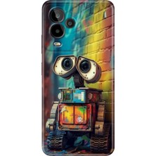 Egstech General Mobile Gm 24 Pro Kılıf Desenli Esnek Silikon Temalı Robotic