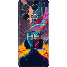 Egstech Infinix Gt 20 Pro Kılıf Renkli Esnek Silikon Girdap