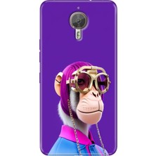 Egstech General Mobile Gm 5 Plus Kılıf Desenli Trend Silikon Monkey