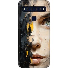 Egstech Tcl 10L Kılıf Baskılı 6.53" Silikon Renkli Resimli Arka Kapak Beauty