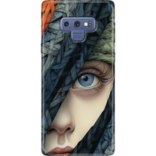Egstech Samsung Galaxy Note 9 Kılıf Renkli Esnek Silikon Siluet
