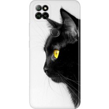 Egstech Casper Via E30 Kılıf Renkli Temalı Via E30 Silikon Kedi Bakışı