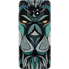 Egstech Casper Via M30 Kılıf Outlet Desenli Ermer Kapak Silikon Lion Mandala