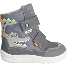 Rıcosta Nevis Geniş Kalıp Sympatex Erkek Çocuk Işıklı Cırtlı Kar Botu 6601003-1 (23-26)