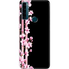 Egstech Tcl 20 Se Kılıf Baskılı Silikon Renkli Resimli Arka Kapak Natural