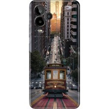 Egstech General Mobile Gm 24 Pro Kılıf Desenli Esnek Silikon Temalı California