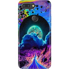 Egstech General Mobile Gm 9 Pro Kılıf Desenli Esnek Silikon Kapak Uv Dream Road