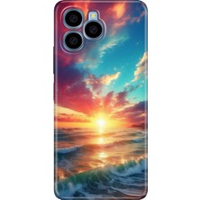 Egstech Omix X6 Kılıf Silikon Özel Kapak Okyanus