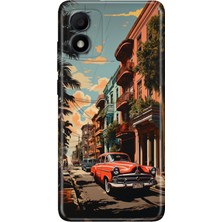 Egstech Tcl 303 Kılıf Silikon Renkli Phone Case Küba