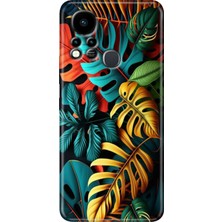 Egstech Infinix Hot 11S Uyumlu Kılıf Renkli Tpu Silikon Renkli Orman