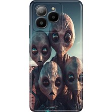 Egstech Omix X7 Kılıf Silikon Tasarım Stok Ufo