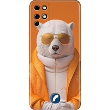 Egstech Reeder S19 Max Kılıf Desenli Designer Baskılı Silikon Kapak Stil Bear