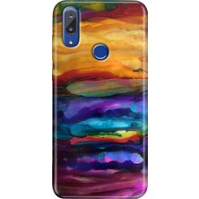 Egstech Vestel Venus E5 Kılıf Desenli Baskılı Hd Vestel E5 Silikon Sulu Boya