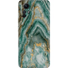 Egstech Xiaomi Redmi Note 12S Kılıf Desenli Ermer Silikon Granit