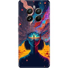 Egstech Realme 12 Pro (RMX3842) Uyumlu Kılıf Renkli Rubber Silikon Girdap