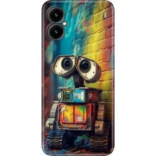 Egstech Omix X3 Kılıf Renkli Temalı Silikon Robotic