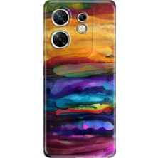 Egstech Infınıx Zero 30 4g Kılıf Hd Desenli Esnek Silikon Sulu Boya