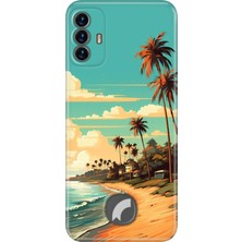 Egstech Reeder S19 Max Pro S Kılıf Desenli Tpu Lüks Baskılı Silikon Kapak Malibu