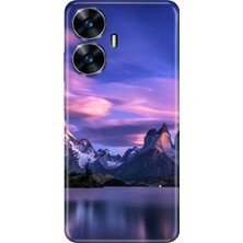 Egstech Realme C55 Kılıf Tasarım Outlet Silikon Kuzey