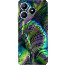 Egstech Realme C63 Kılıf Renkli Baskılı Silikon Holographic