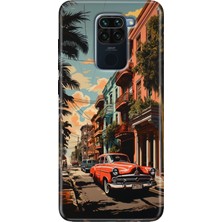 Egstech Xiaomi Redmi Note 9 6.53" Kılıf Desenli Tasarım Silikon Küba
